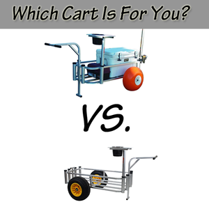 Fishing Cart Balloon Tires vs. Standard Tires