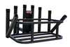 Black 8 Rod Rack for Hitch with Notches