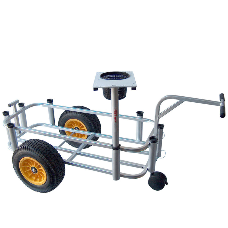 Large Fishing Cart with Front Caster by Fish N Mate – Beach Fishing