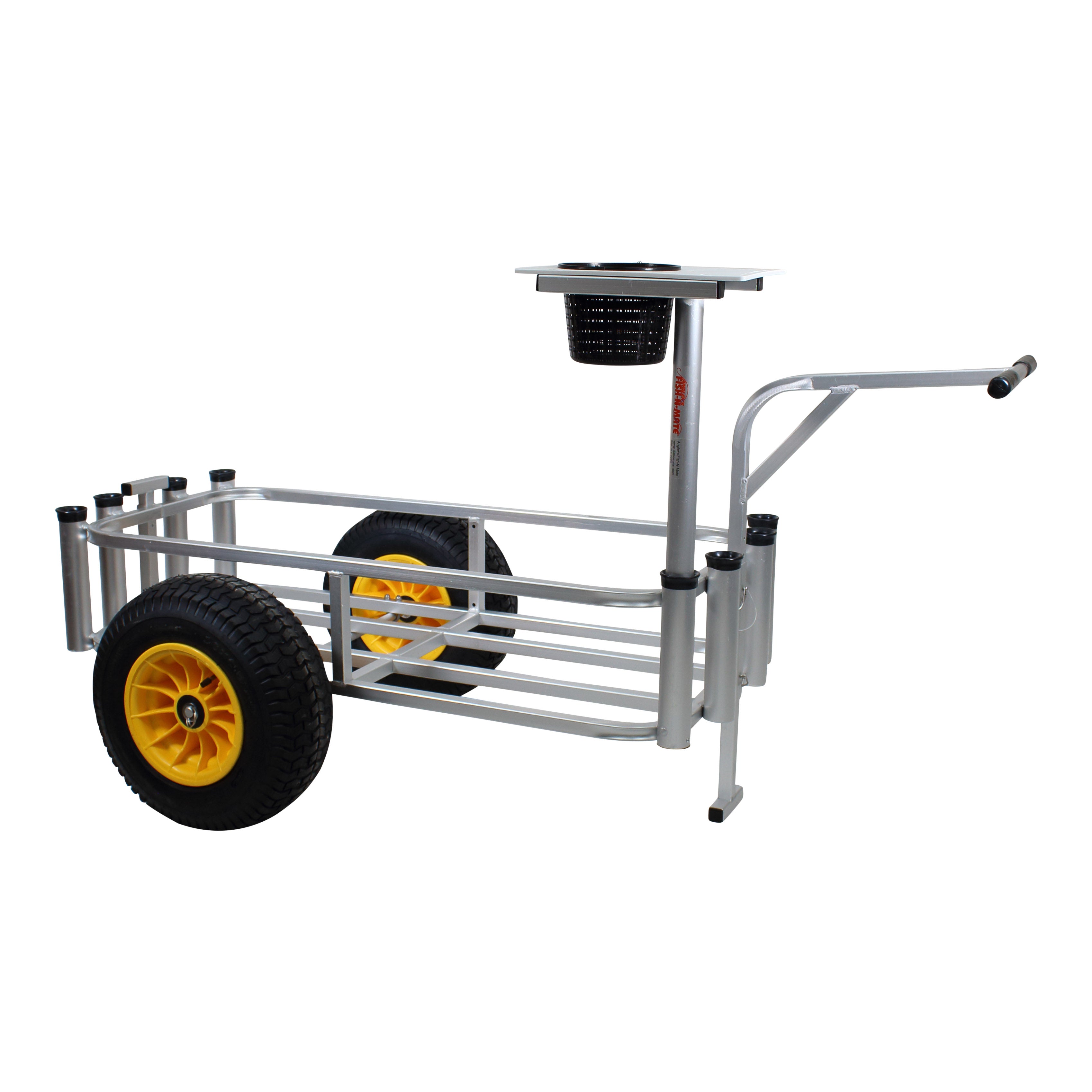 Beach Cart - Angler's Fish n' Mate Fishing Cart Sr. with Poly Wheels –  Shore And More