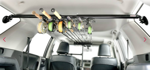 suv fishing rod holder ROD-UP Interior Mount for SUVs, Wagons, and Vans – Beach Carts LUCKY Portable Fish Finder outdoor-fishing Installation is a breeze Size - Pack Quantity:#1 - 8 pack